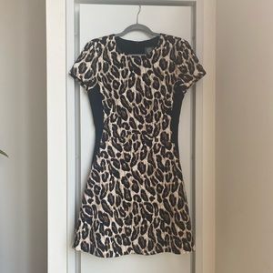 Vince Camuto Leopard Dress